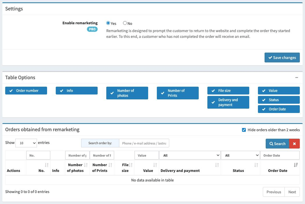 Remarketing